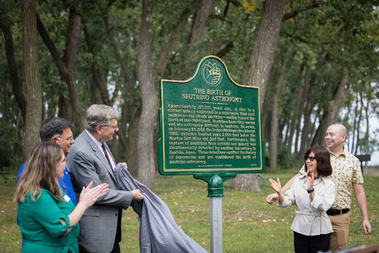 Morton Salt Mine ceremony on August 27, 2024