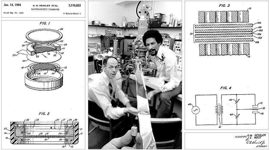 Gerhard Sessler and James West