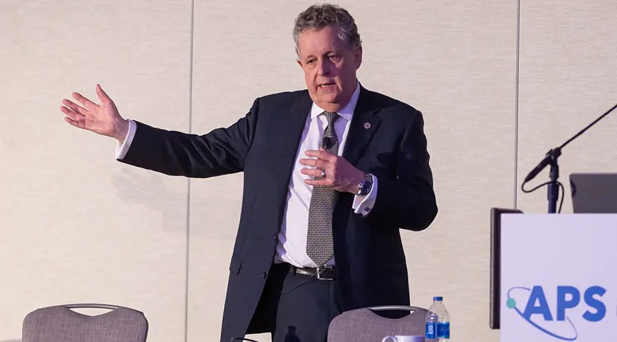 Matt Mountain, speaking at the APS Annual Leadership Meeting in Washington, D.C., in late January.