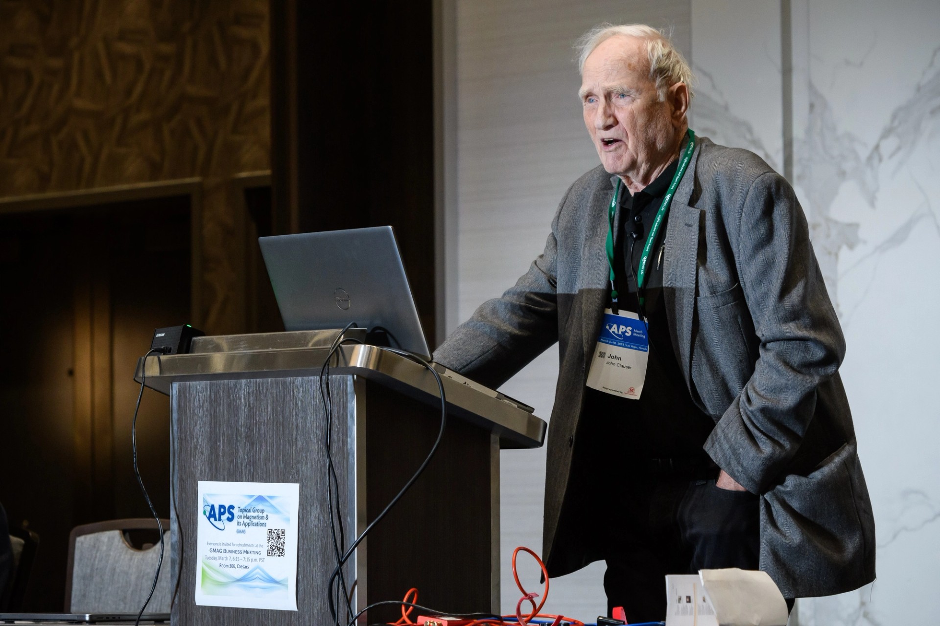 John Clauser, one of the three recipients of the 2022 Nobel Prize in Physics