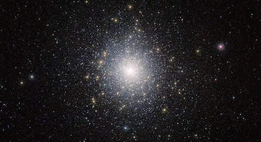 A globular cluster of stars called 47 Tucanae