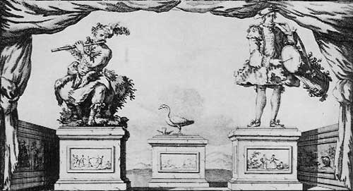 Mechanical musicians and duck