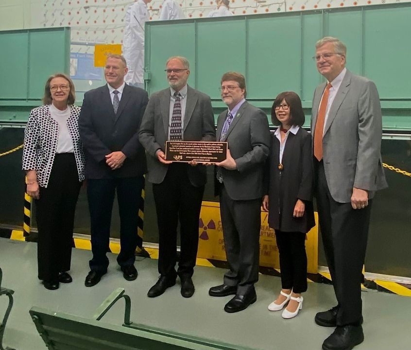 Graphite Reactor at Oak Ridge National Laboratory historic site ceremony