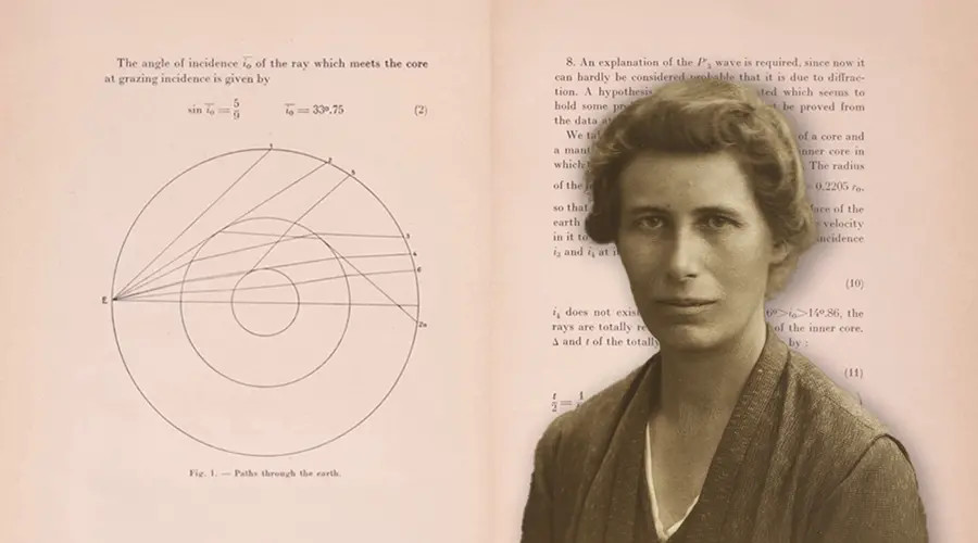 Danish seismologist Inge Lehmann
